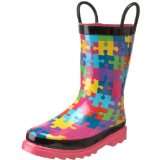 Western Chief Puzzle Pieces Rain Boot (Toddler/Little Kid)