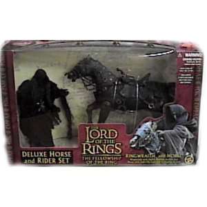   Lord of the Rings Deluxe Horse and Rider Set Ringwraith Toys & Games