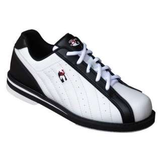 3G Unisex Kicks White/Black Bowling Shoes SZ 4 1/2  