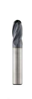 NEW 1/4 4 FL. BALL NOSE CARBIDE END MILL TiAlN+  