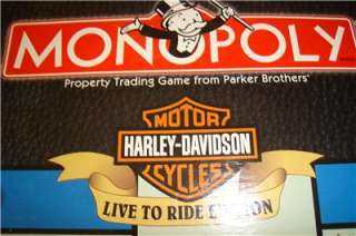 Harley Davidson  Monopoly Game  