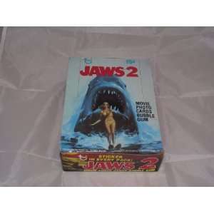   Jaws 2 Vintage (1978) Full Trading Card Box 36 Wax Packs: Toys & Games