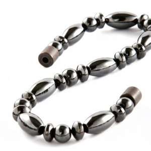   Magnetite Magnetic Bracelet   Quadruple Strand   Black, 8IN Jewelry