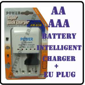 Super Quick power battery charger AA/AAA/MH/Ni Cd  