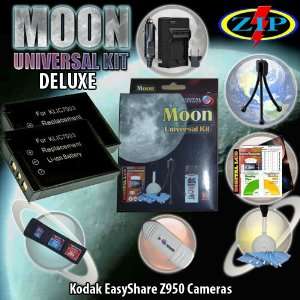  The Moon Universal Kit for KODAK Easyshare Z950. Includes 2 Kodak 