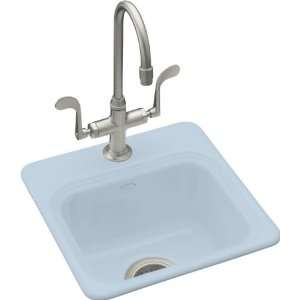 Kohler Northland Self Rimming Entertainment Sink With 3 Hole Faucet 