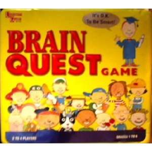  Brain Quest Game in Yellow Tin 