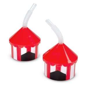  Lets Party By Fun Express Big Top Cup with Straw 