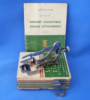 Vintage Singer Featherweight Sewing Machine Zigzag Attachment 121706 