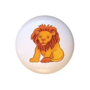  Lil Animal Series Lion Drawer Pull Knob