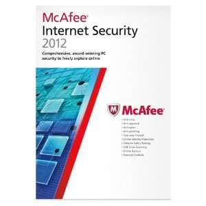 Mcafee  McAfee Internet Security 2012 1 Year 3 