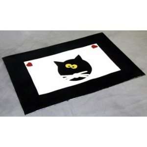  Large Funny Cat Face Placemat