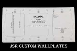 CLIPSAL 7 SPEAKER HDMI CAT6 STEREO PHONE WALL PLATE  