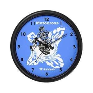  Motocross Gifts Sports Wall Clock by 