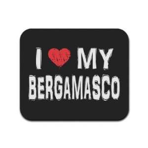    I Love My Bergamasco Mousepad Mouse Pad: Computers & Accessories