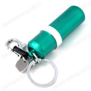 Mini Portable Oil Fuel Bottle with Keychain Zinc Alloy Zippo 2309 