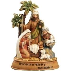  Holy Family & Shepherd Christmas Nativity Figures