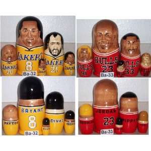NBA Basketball Any Sport Team Your Choice * Russian Nesting Nested 
