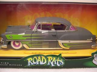 Jada Toys Diecast Road Rats 1953 Chevy Bel Air with figure 1:24 Scale 