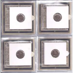  Set of 5 authentic Roman coins minted between 240 and 410 