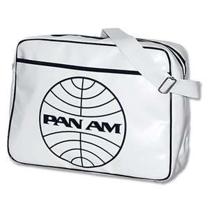  Pan Am Globe Shoulder Bag (PVC)   White