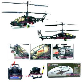 APACHE AH 64 LONGBOW 4 CHANNEL RC RTF R/C HELICOPTER  