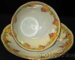 Royal Albert Crown China Teacup and Saucer Trellis Tea cup and Saucer 