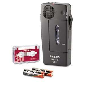  Philips Pocket Memo 388 Slide Switch Mini Cassette Dictation 