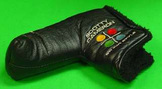 Scotty Cameron Black Studio Style Putter Head Cover Headcover  