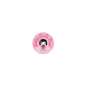   Girls Day (Hinamatsuri) Label in Pink (Set of 100)