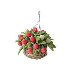  Miniature Hanging Tomato Plant in Woven Planter sold at 
