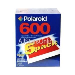  Polaroid 600 Instant Color Film 5 Pack (50 Photos) 05/09 