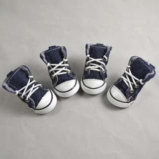 Jeans Puppys Dogs Boots Canvas Shoes Warm Rubber Bottom Various Sizes 