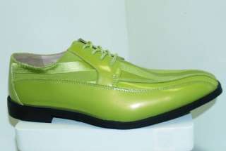 Stacy Adams Royalty Lime Green Mens Dress Shoe Sz 7 14  