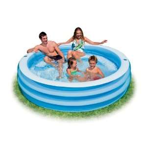   : Intex Recreation Swim Center Blue Round Pool, Age 6+: Toys & Games