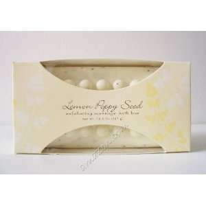  Lemon Poppy Seed Exfoliating Bath Soap Beauty