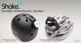   Shake Mobile SurfaceSound Speaker w/Helmet Mount for iPod/iPhone