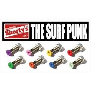  Shortys Surf Punk Skateboard Hardware Set   1 Sports 