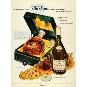  1954 Ad Remy Martin Louis XIII Cognac Brandy Champagne 