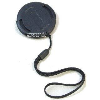 37mm Snap in style Lens cap with String Holder Keeper Strap for 