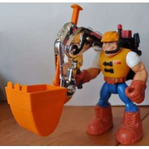 Heroes Jack Hammer Construction Expert With Claw Backpack (Rescue Hero 