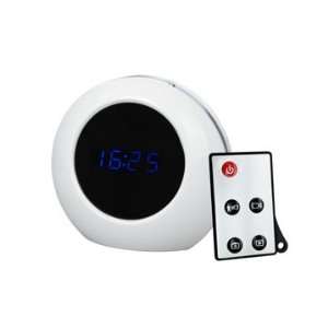   Table Thermometer Clock Spy DVR Security Camera With Remote Control