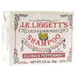  J.r.liggetts Bar Shampoo,jojoba&pprmnt 3.5 Oz Beauty