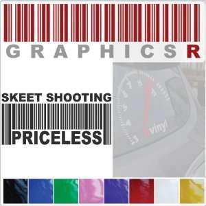   UPC Priceless Skeet Shooting Shotgun Target Sport A749   Chrome