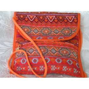   Fabric Handbag Shoulder Bag Combination Purse Clutch Multi color