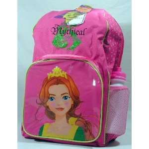 Shrek the Third Princess Fiona Backpack with Water Bottle 