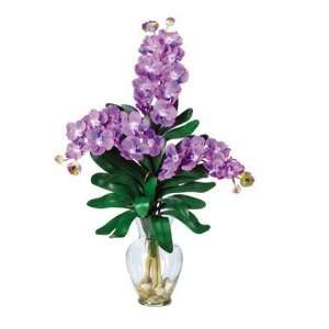   Vanda Orchid Liquid Illusion Silk Flower Arrangement