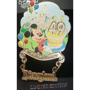  Disneyland 49th Anniversary Limited Edition PIn 