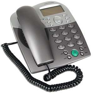Phone rings for incoming calls   ring style and volume selectable VoIP 