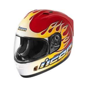  Icon Alliance SSR Igniter Full Face Helmet X Large  Red 